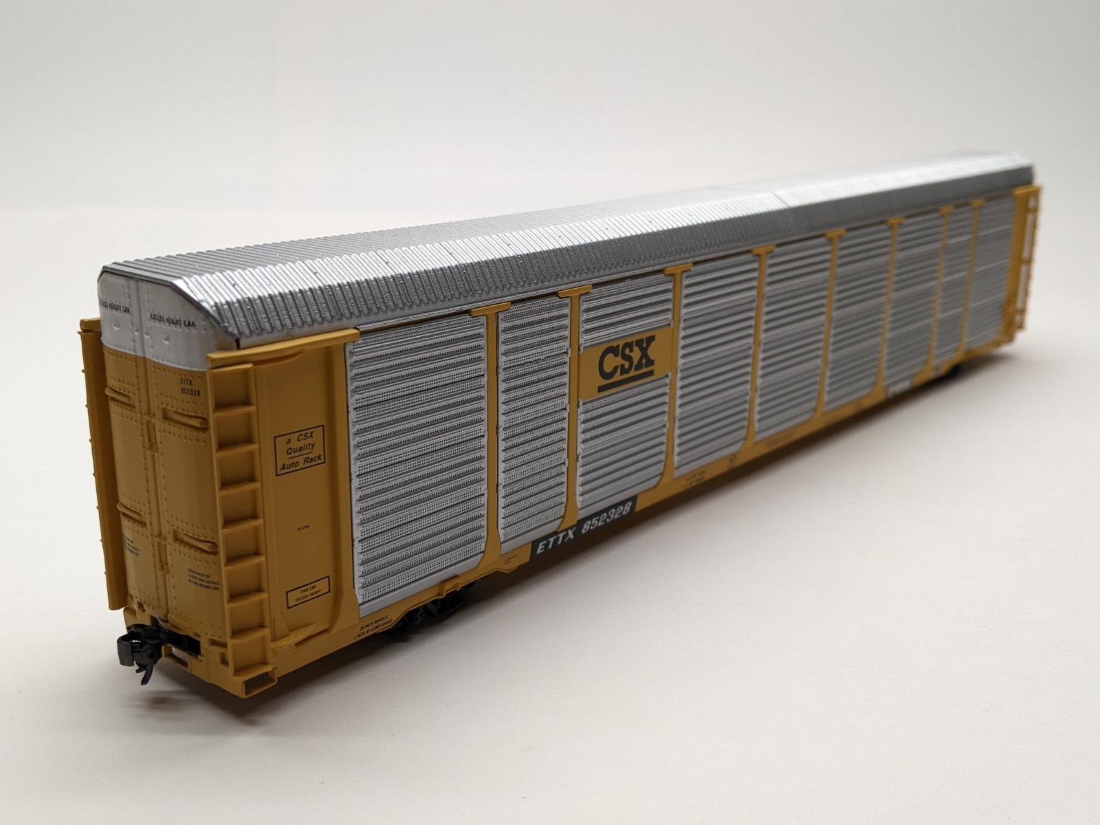 Walthers HO 89ft Auto Rack - CSX / Trailer Train TTX #ETTX 852328 For ...