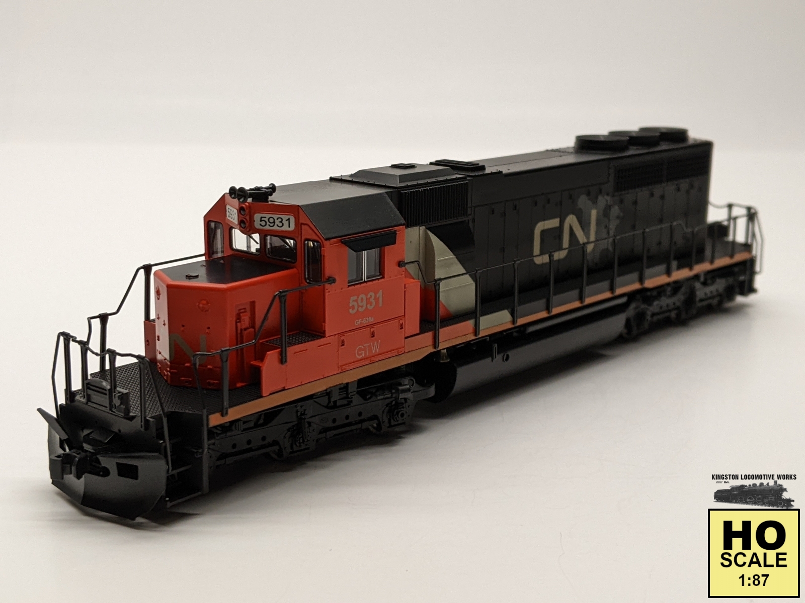 Kato 37-2801 HO SD40-2 - Canadian National / CN 